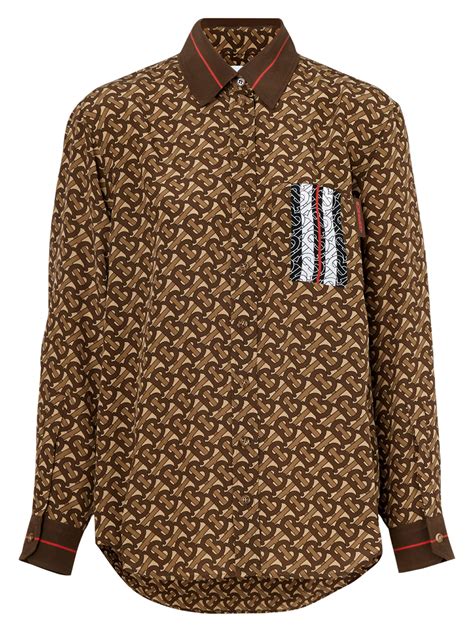 burberry printed silk shirt collection 2015|Burberry shirts men's sale.